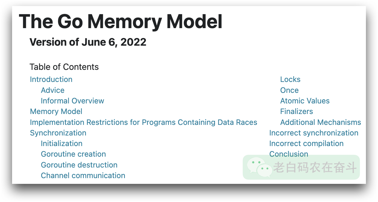 go-mem-model-toc